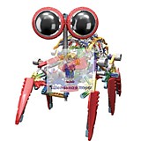 Робот - конструктор для начальной школы "Паук", работает от батареек, 373 детали, 16363