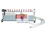 Прибор для демонстрации механических колебаний (на воздушной подушке)