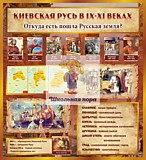 Стенд "Киевская русь"