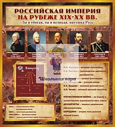 Стенд "Российская империя"