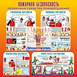 Стенд "Пожарная безопасность".